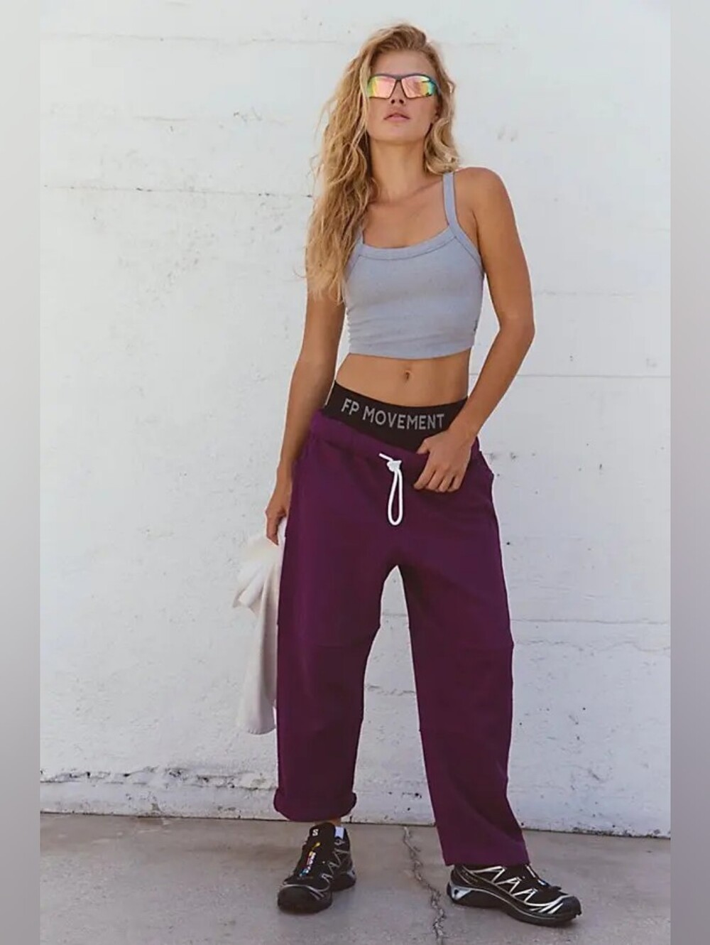 🪷❣️NWT Free People FP Movement Top Score Barrel Pants XS